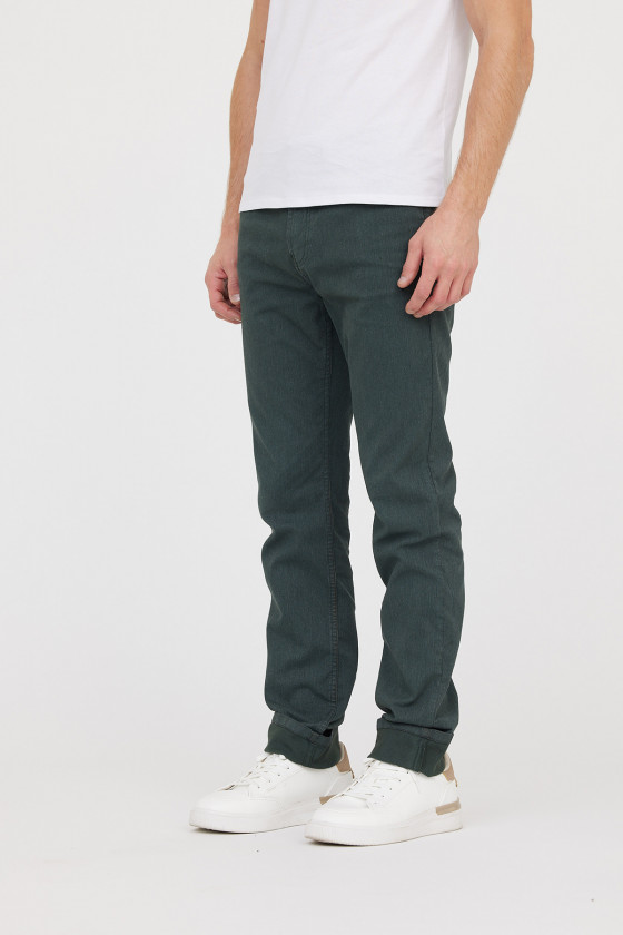 Lee Cooper Pantalon LC126ZP Vert Profond L34