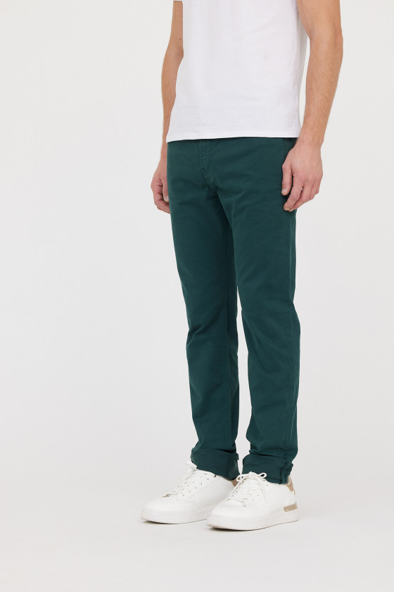 Lee Cooper Pantalon LC126ZP Vert Profond L34