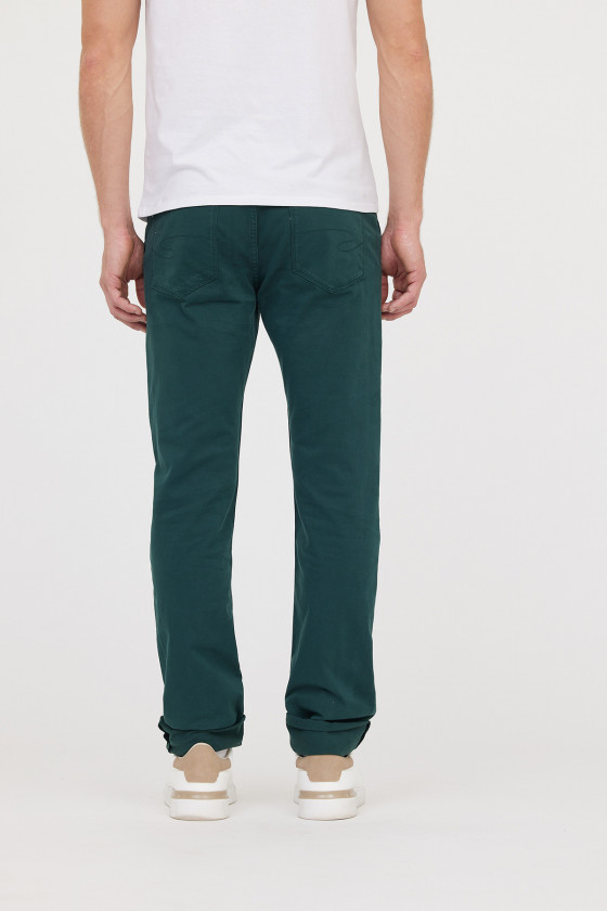 Lee Cooper Pantalon LC126ZP Vert Profond L34
