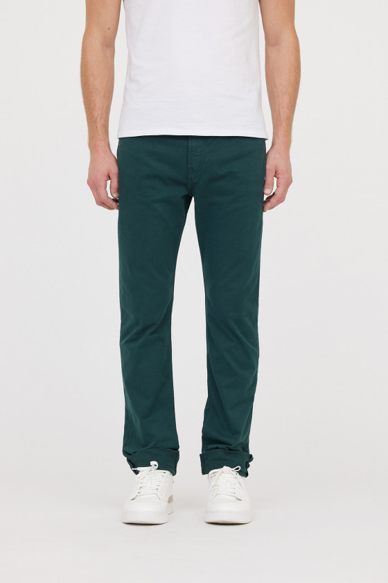 lee cooper Pantalon LC126ZP Vert Profond L34