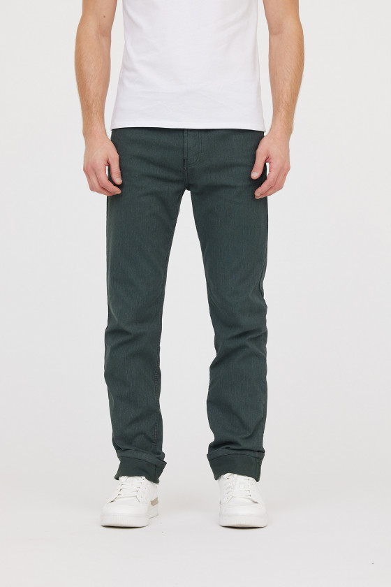 lee cooper Pantalon LC126ZP Vert Profond L34