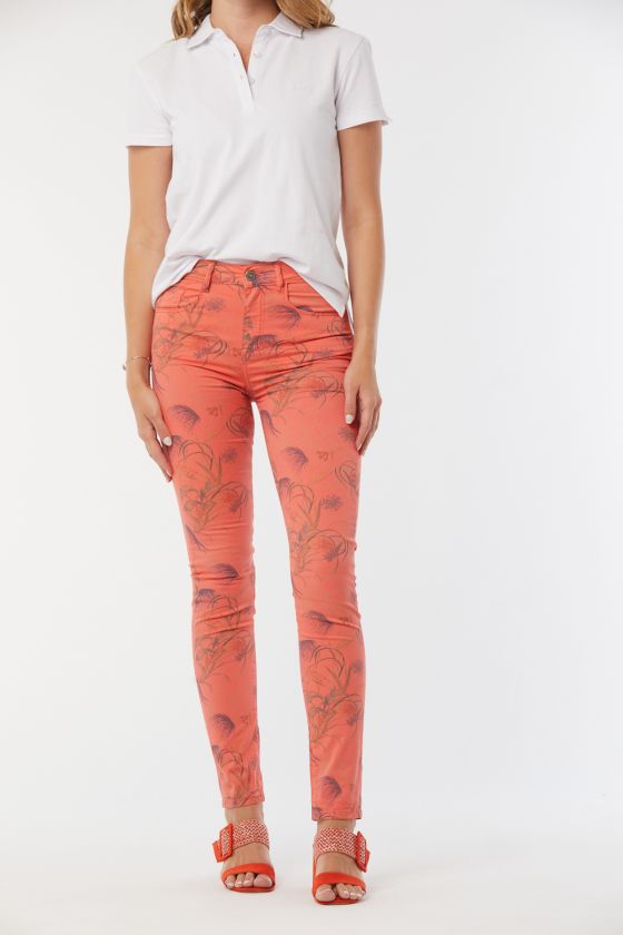 Lee Cooper Pantalon LC135 Acide Orange