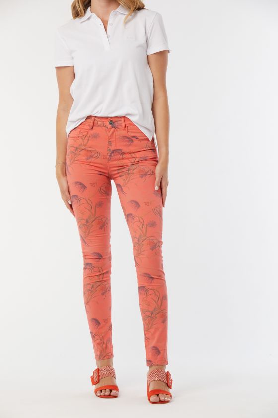 Lee Cooper Pantalon LC135 Acide Orange