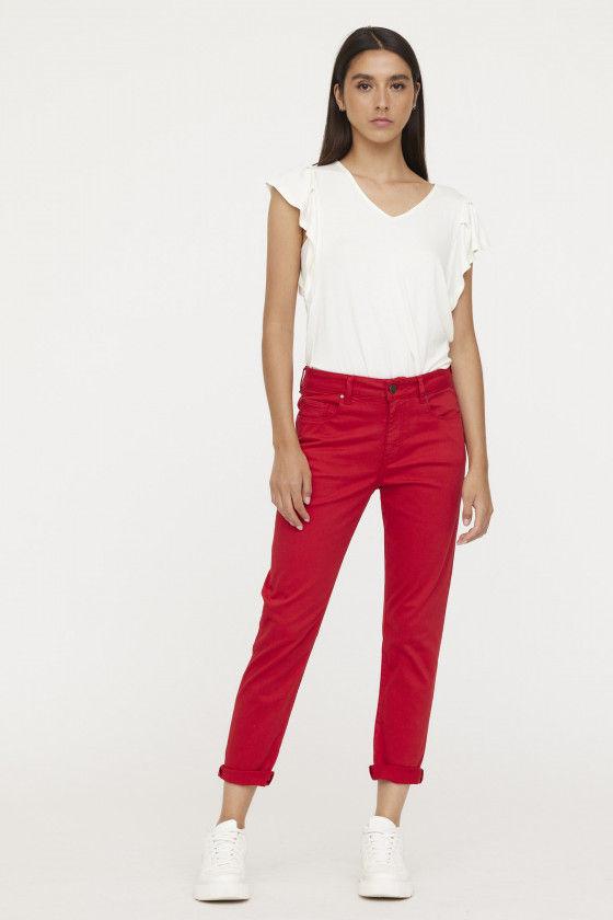 Lee Cooper Pantalon LC135 Cherry