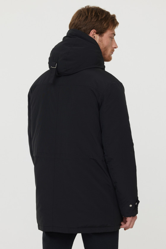 Lee Cooper Parka Fomio Black