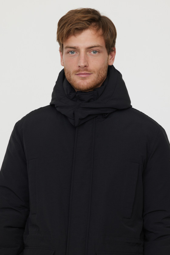 Lee Cooper Parka Fomio Black