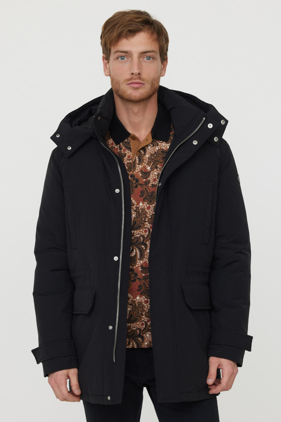 Lee Cooper Parka Fomio Black