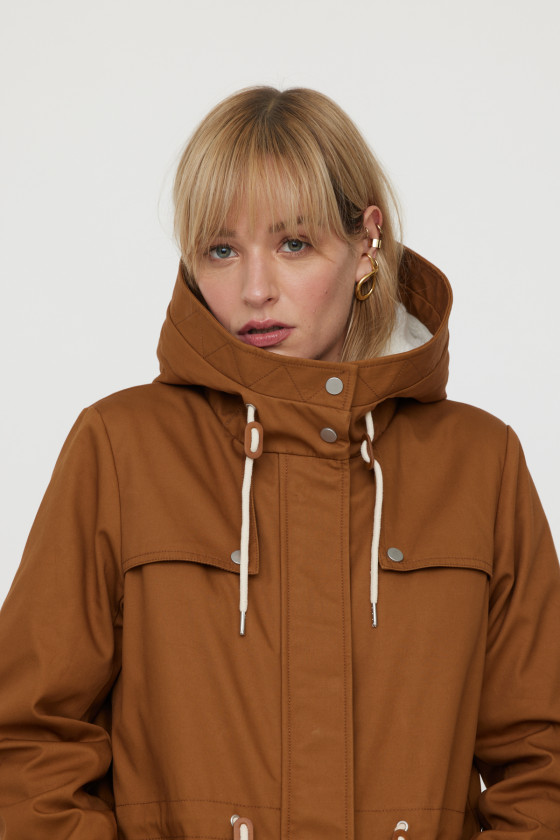 Lee Cooper Parka Frica Camel