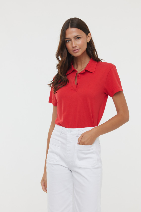 lee cooper Polo BAELLE Ruby Red