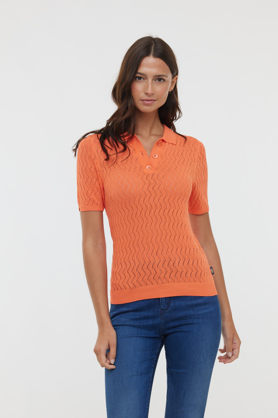 lee cooper Polo BAHIA MC Peach