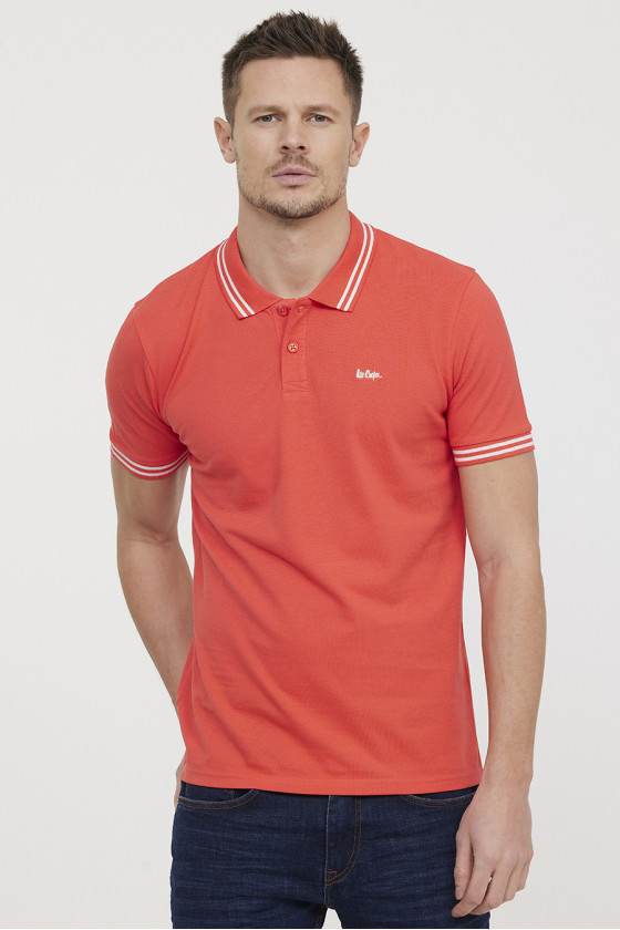 Lee Cooper Polo BARIO Vermillon