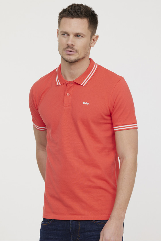 Lee Cooper Polo BARIO Vermillon
