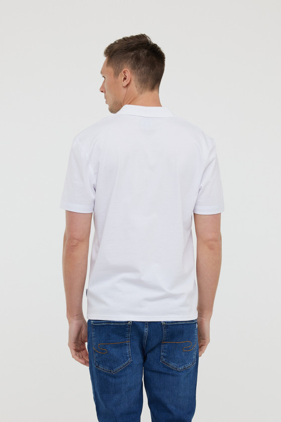 Lee Cooper Polo BAYO MC Optic White