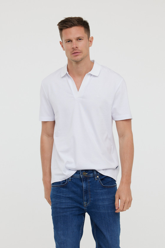 lee cooper Polo BAYO MC Optic white