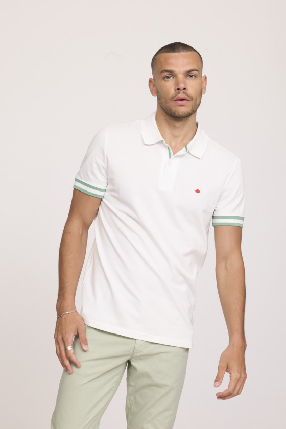 Lee Cooper Polo BILOU Blanc