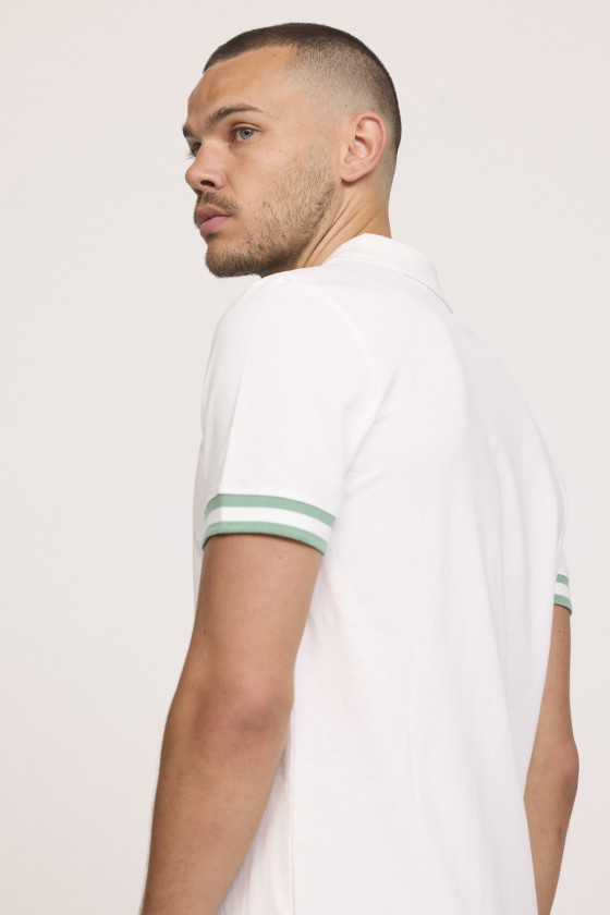 Lee Cooper Polo BILOU Blanc