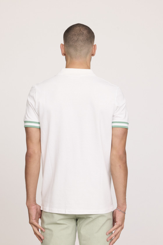 Lee Cooper Polo BILOU Blanc