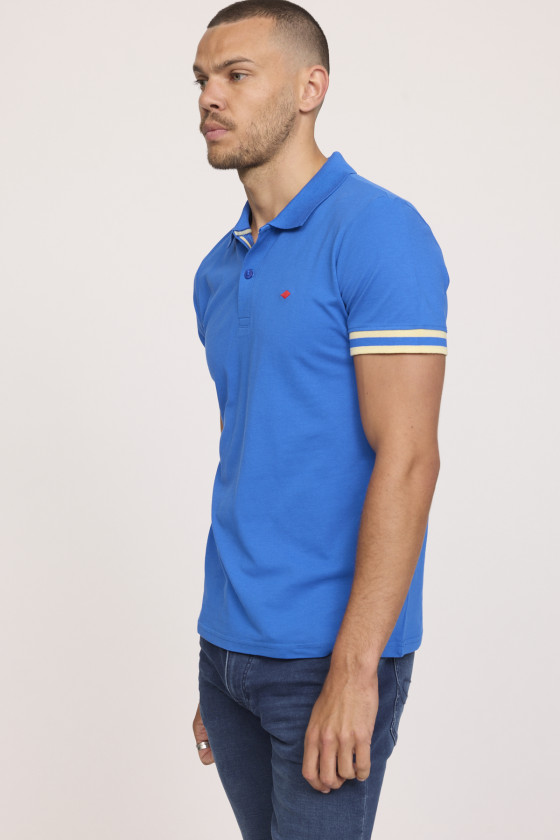 Lee Cooper Polo BILOU Bleu Roi