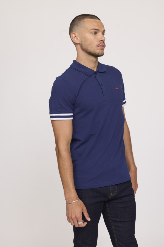 Lee Cooper Polo BILOU Marine