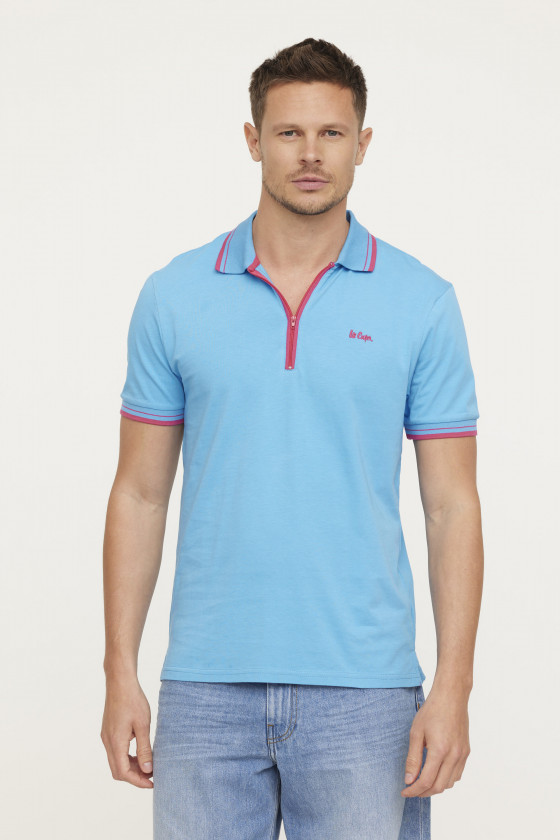 lee cooper Polo BIRO Azur