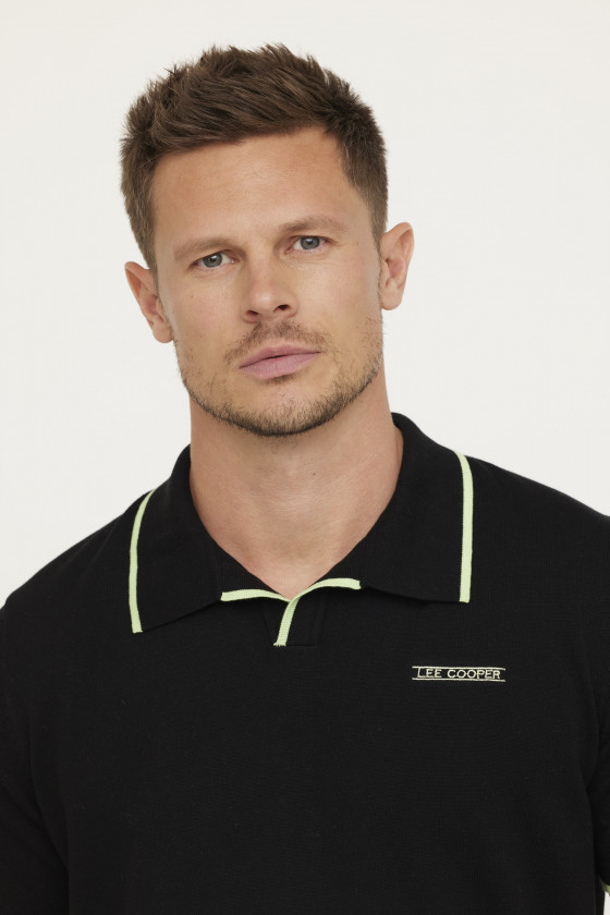 Lee Cooper Polo BLOOM Black
