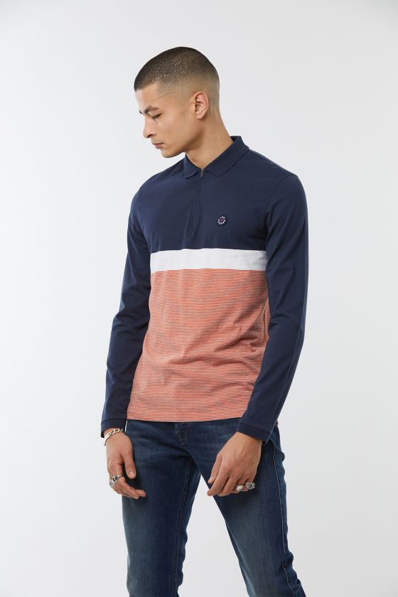 lee cooper Polo BOREAL Navy