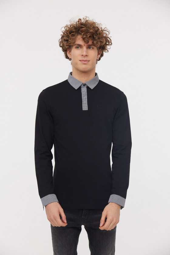 Lee Cooper Polo BORNEAZ Noir