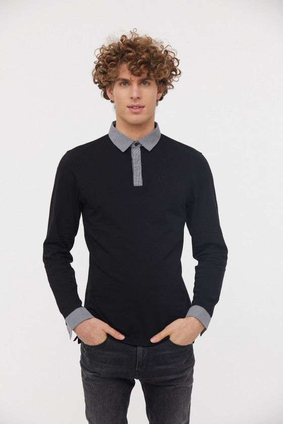 lee cooper Polo BORNEAZ Noir