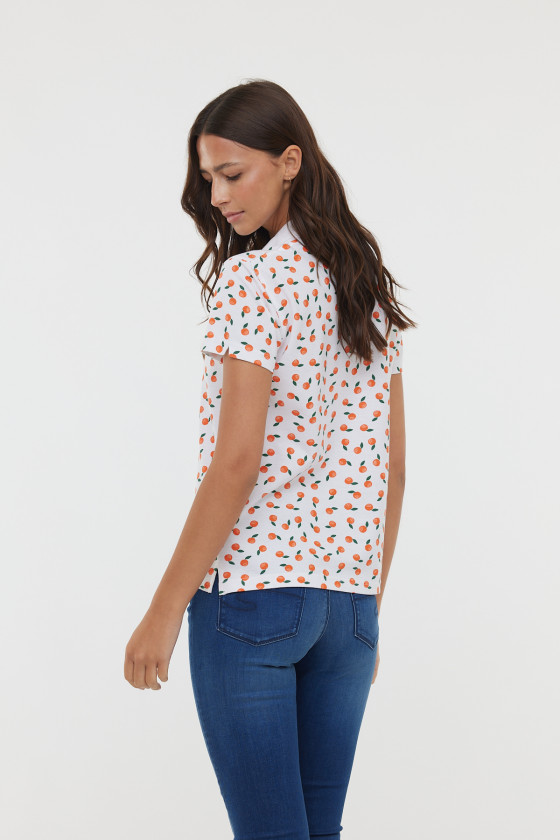 Lee Cooper Polo BRUME MC Optic White