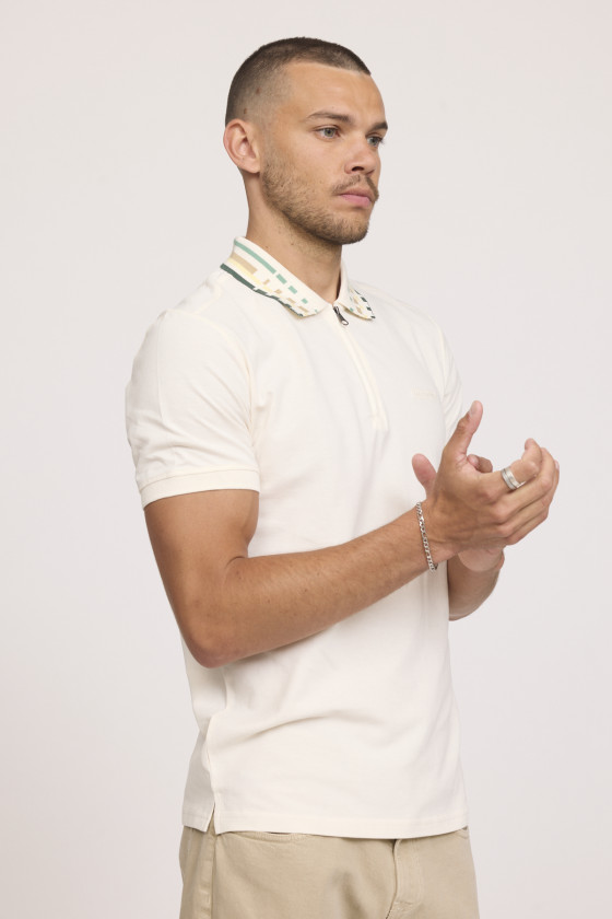 Lee Cooper Polo BULAK Ivoire
