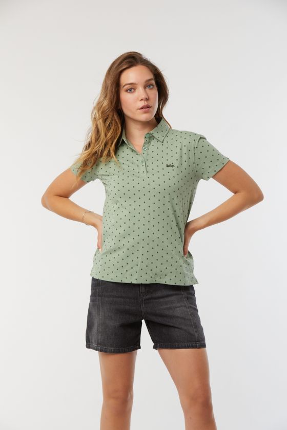 lee cooper Polos BEA Vert celadon
