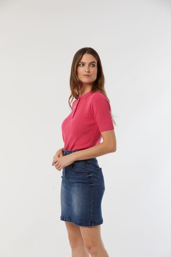 Lee Cooper Polos CAISSY Fushia