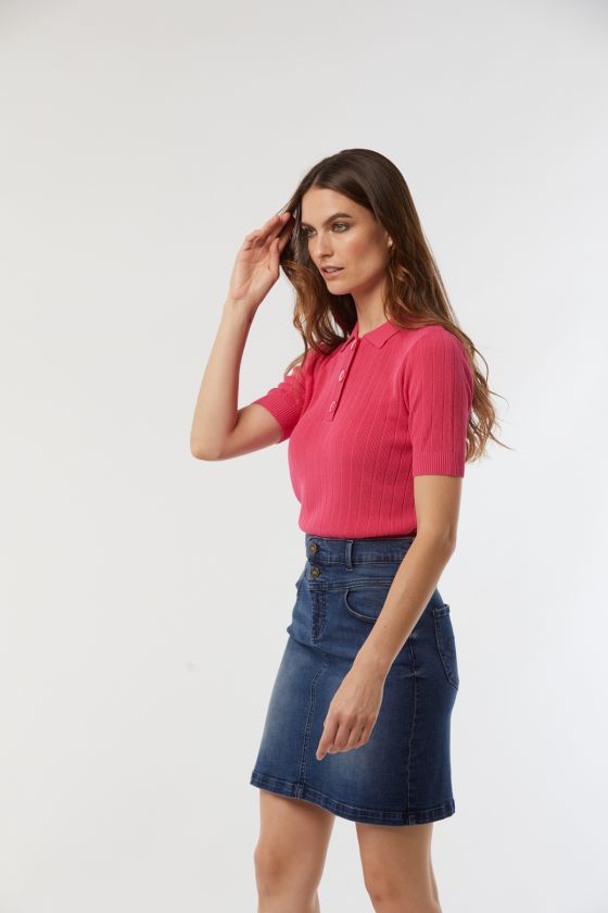 Lee Cooper Polos CAISSY Fushia