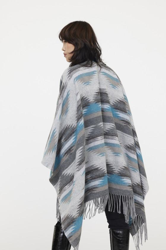 Lee Cooper Poncho ULIVAO Turquoise