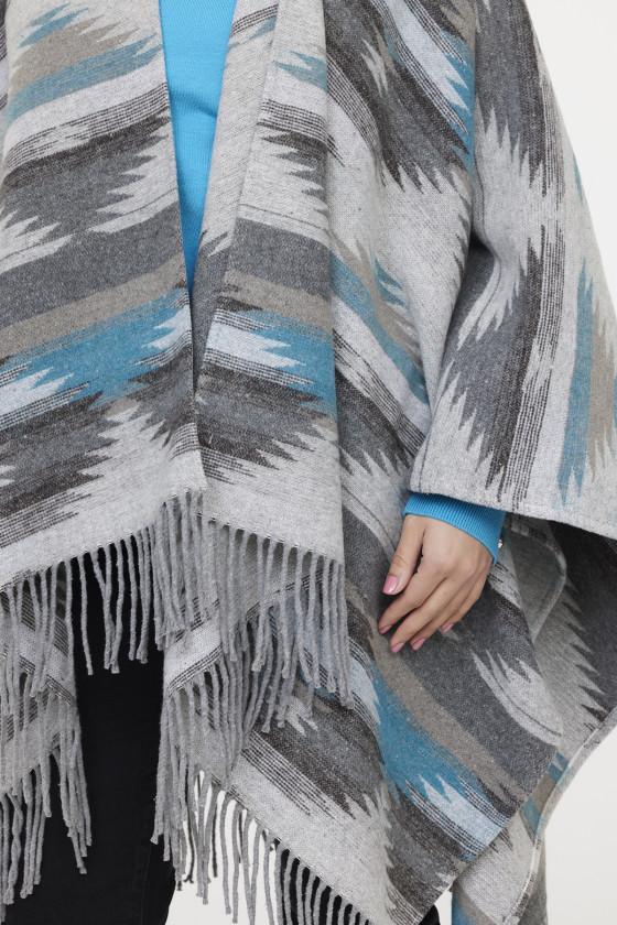 Lee Cooper Poncho ULIVAO Turquoise