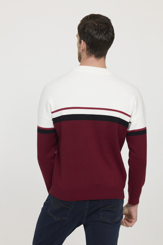 Lee Cooper Pull CARAN Red Wine