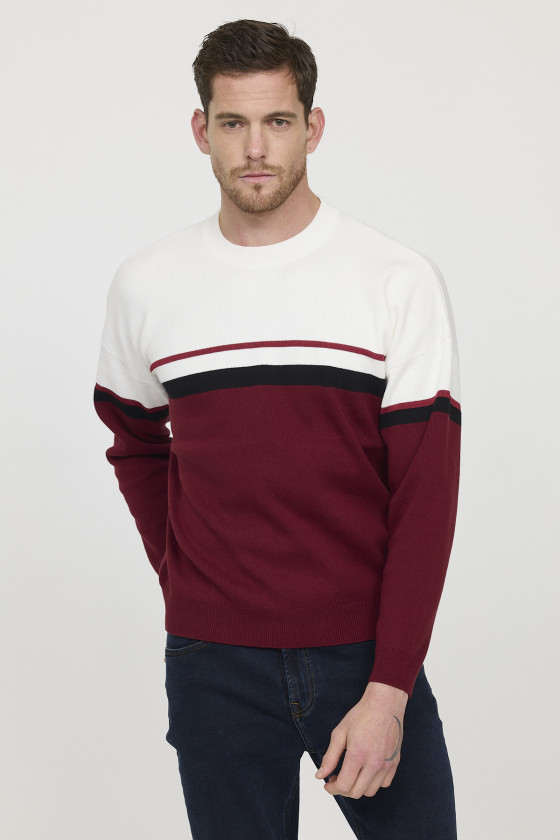 lee cooper Pull CARAN Red Wine