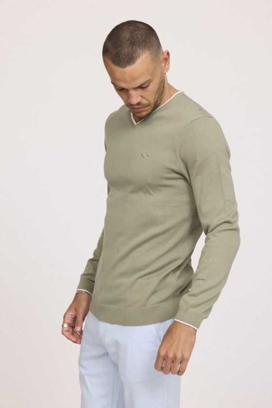 Lee Cooper Pull CIRAKO Kaki Vert