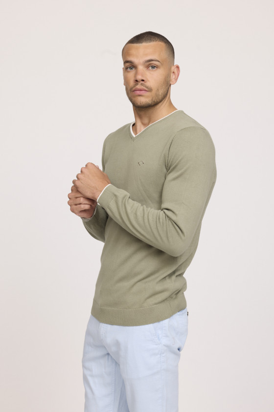 Lee Cooper Pull CIRAKO Kaki Vert