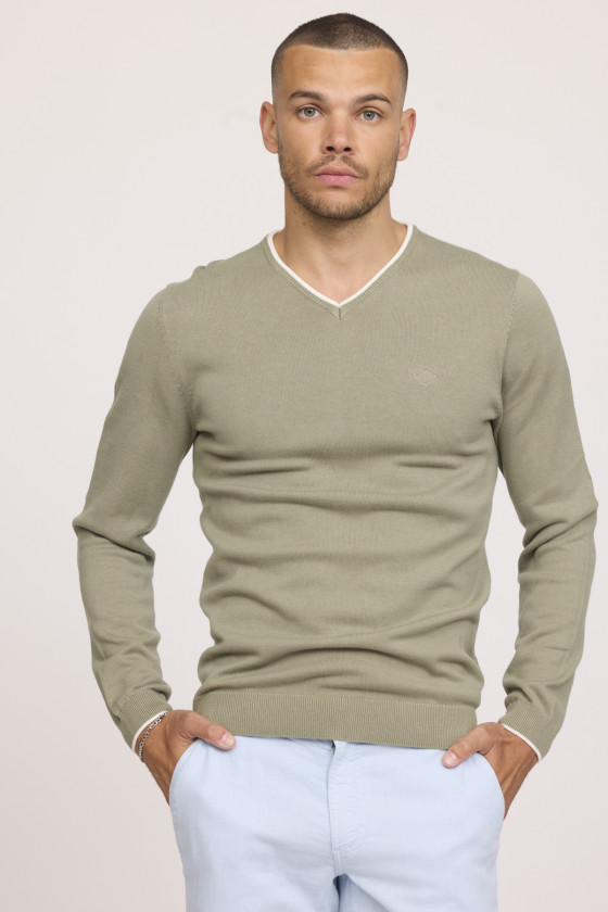 Lee Cooper Pull CIRAKO Kaki Vert