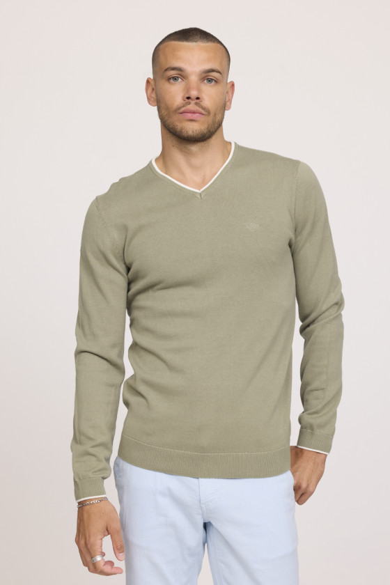 lee cooper Pull CIRAKO Kaki vert