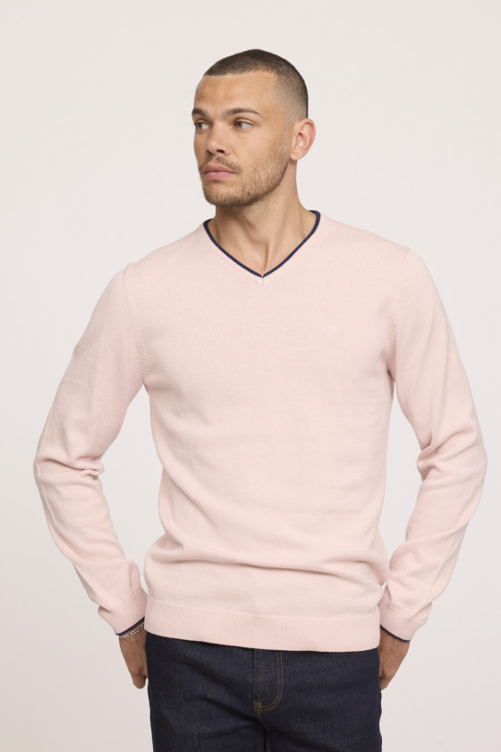 lee cooper Pull CIRAKO Rose Dragée