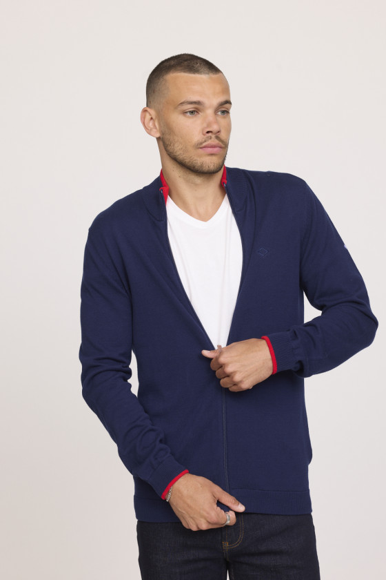 Lee Cooper Pull CLAES Bleu Marine