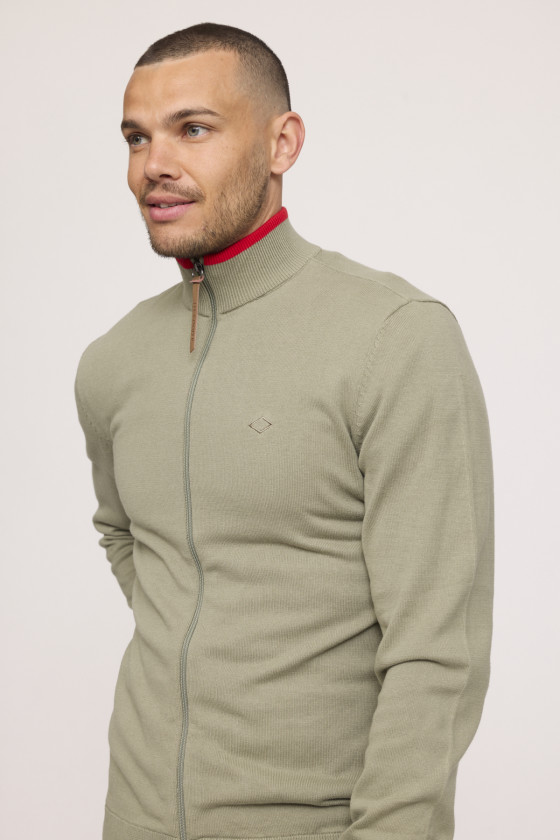 Lee Cooper Pull CLAES Kaki Vert