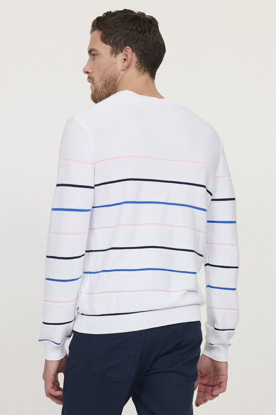 Lee Cooper Pull CLARK ML Blanc