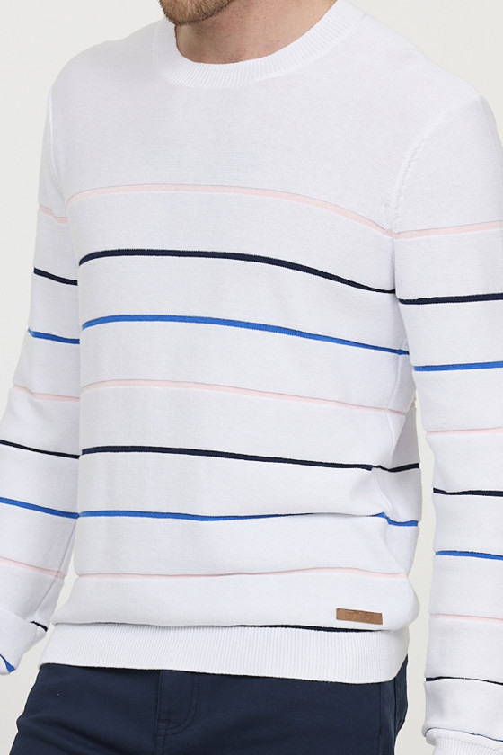 Lee Cooper Pull CLARK ML Blanc