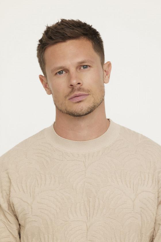 Lee Cooper Pull CLAVIZ Argile Beige