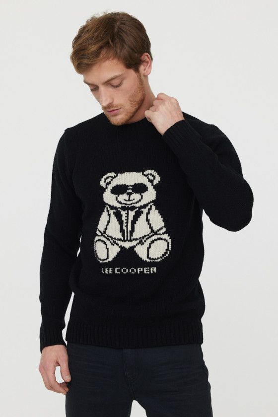 Lee Cooper Pull Cnours Black