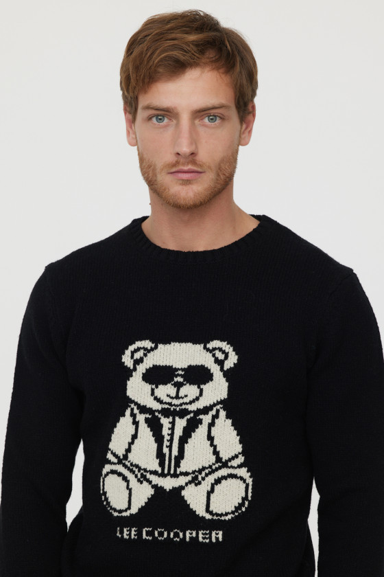 Lee Cooper Pull Cnours Black