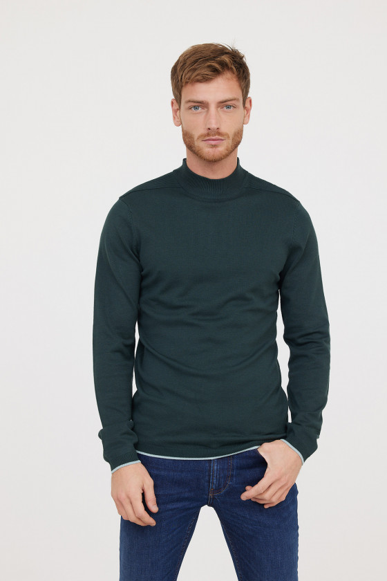 lee cooper Pull COLEO Vert Profond